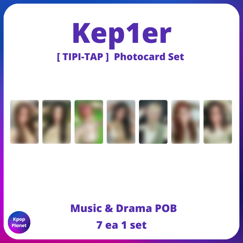 Kep1er - TIPI-TAP POB Photocard Set