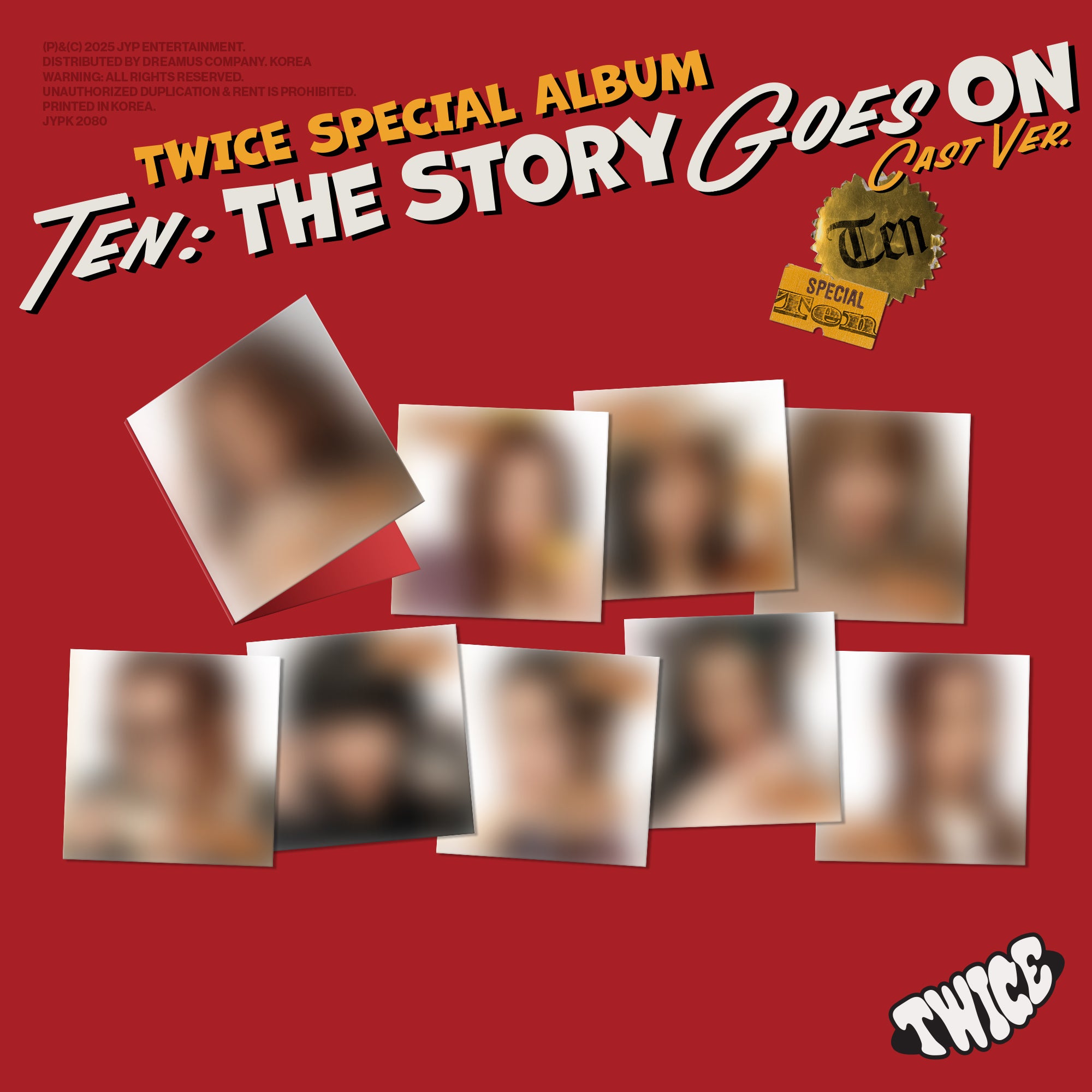 TWICE - TEN: The Story Goes On  (Cast ver.)