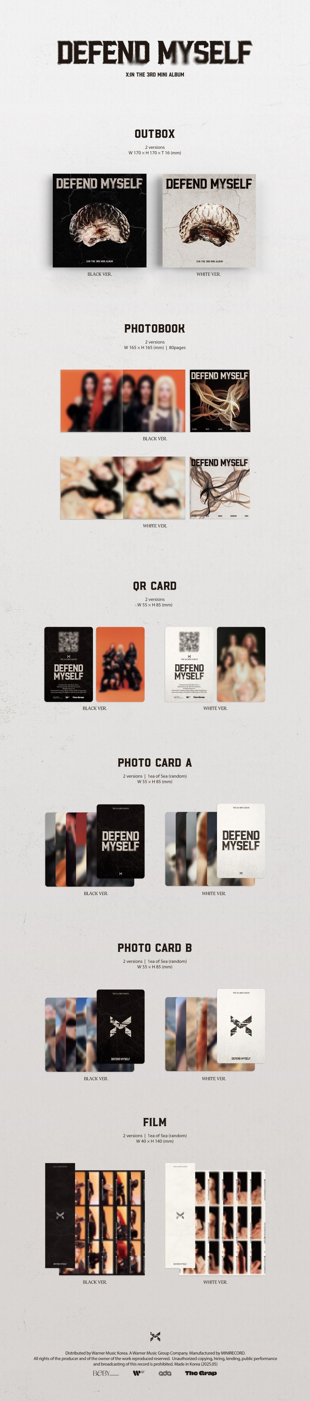 X:IN - Defend Myself (Photobook platform ver.)