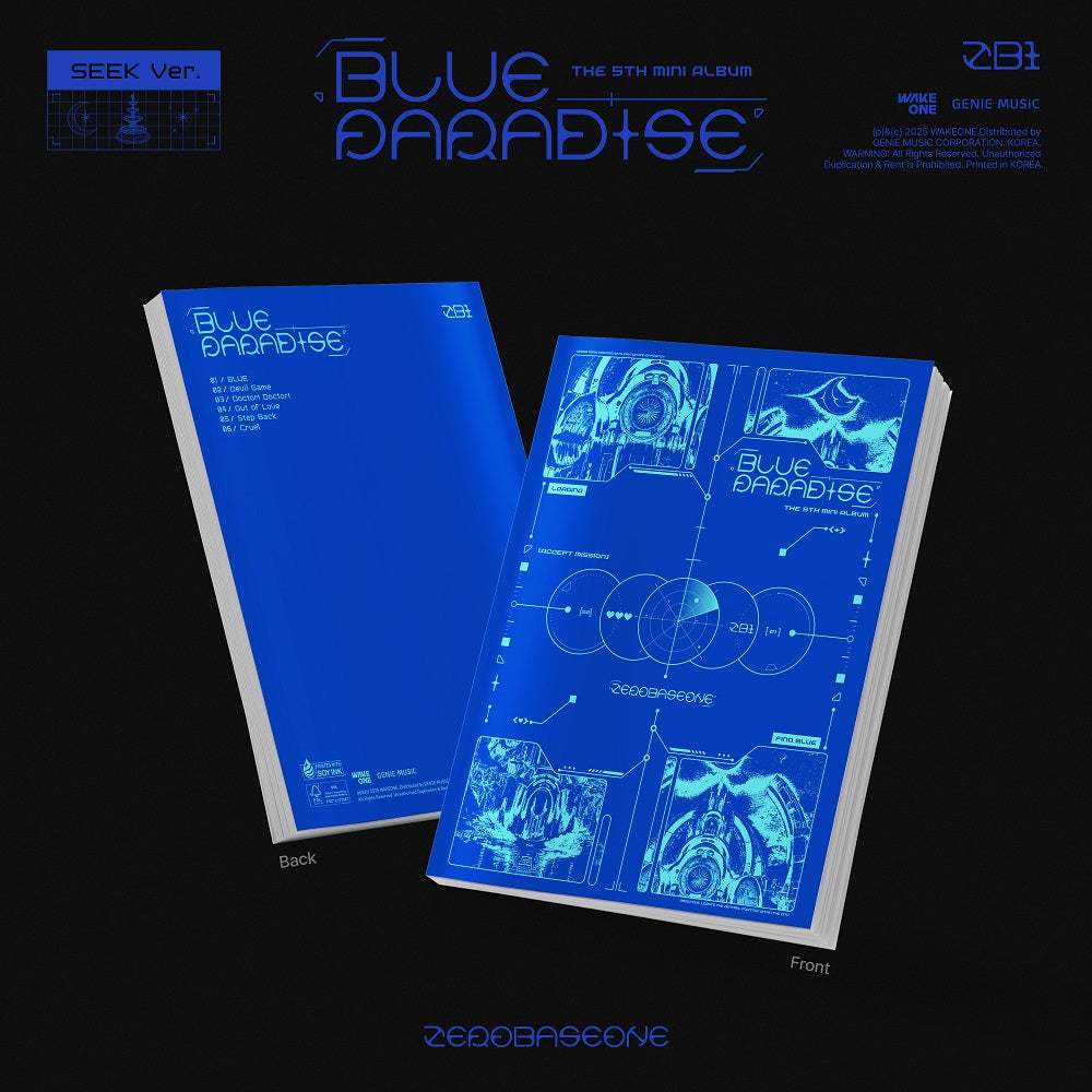 ZEROBASEONE - BLUE PARADISE (Discounted Sealed Album) – Kpop