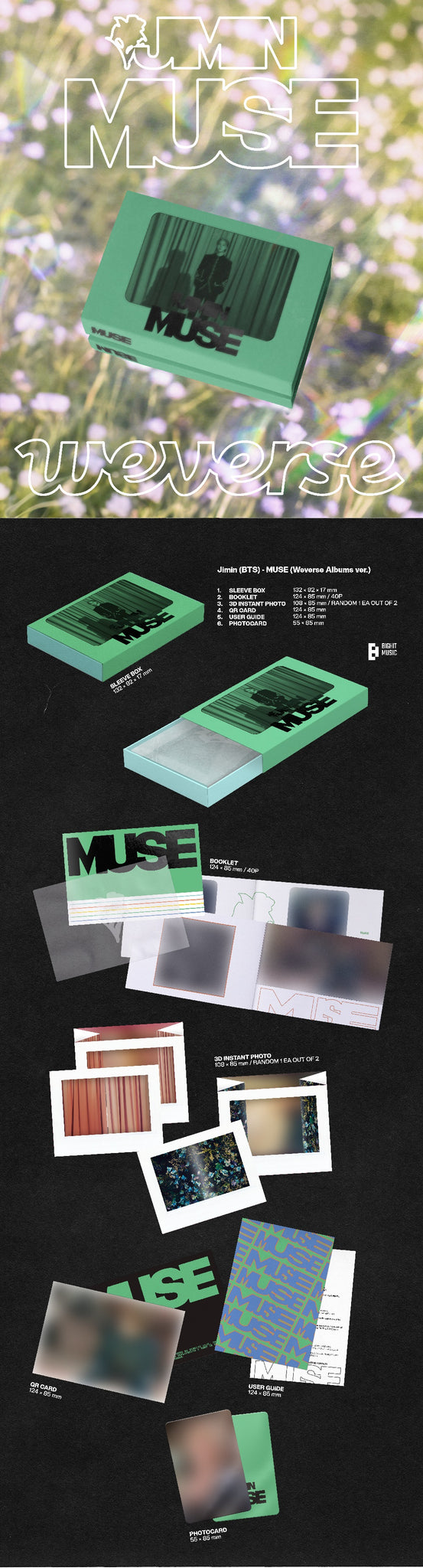 BTS Jimin- MUSE (Weverse Albums ver.)