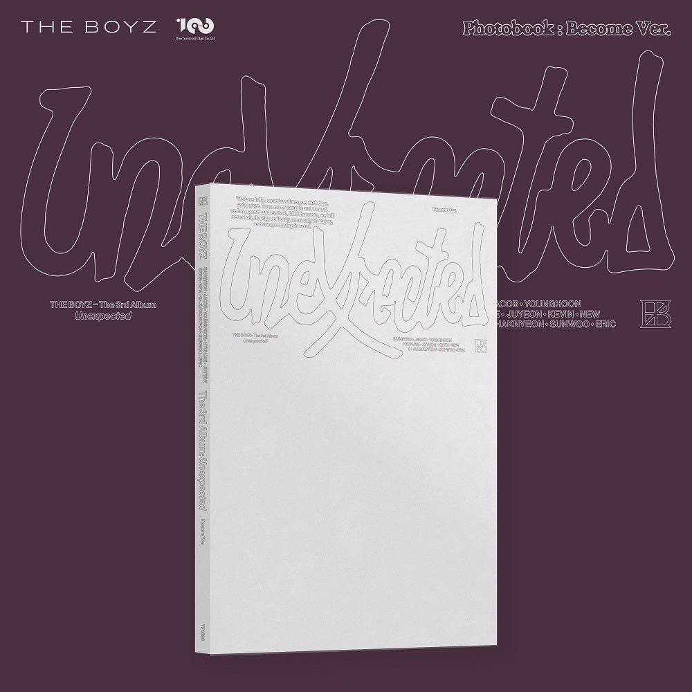 THE BOYZ - Unexpected (Photobook ver.) (Discounted Sealed Album