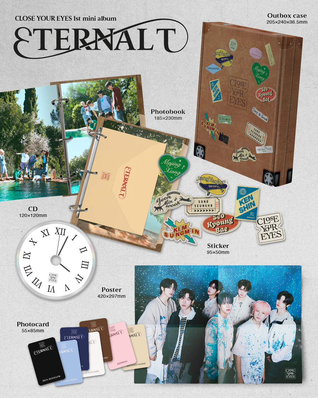 CLOSE YOUR EYES - ETERNALT (Photobook ver.)