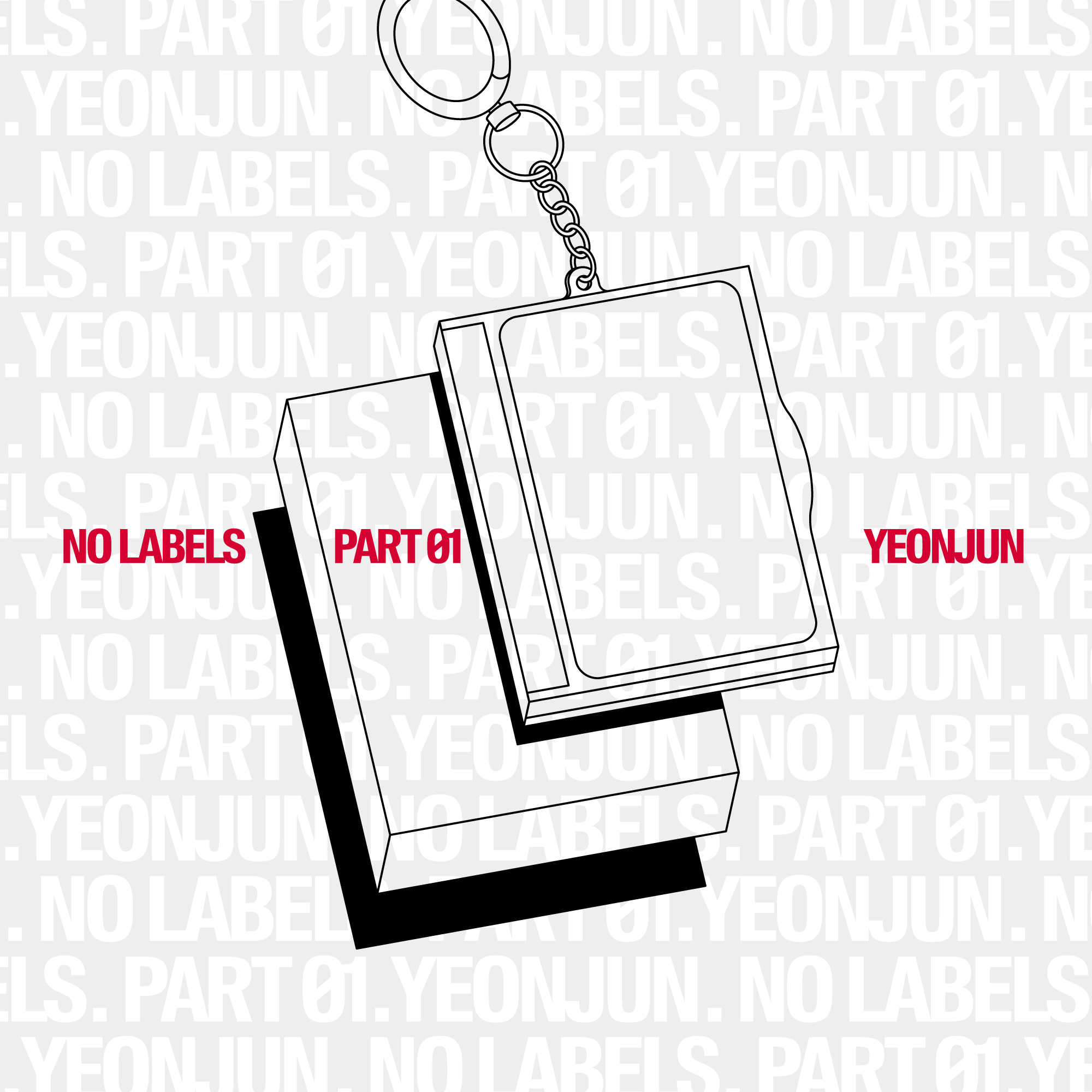 TOMORROW X TOGETHER YEONJUN - NO LABELS: PART 01  (Photocard Case ver.)