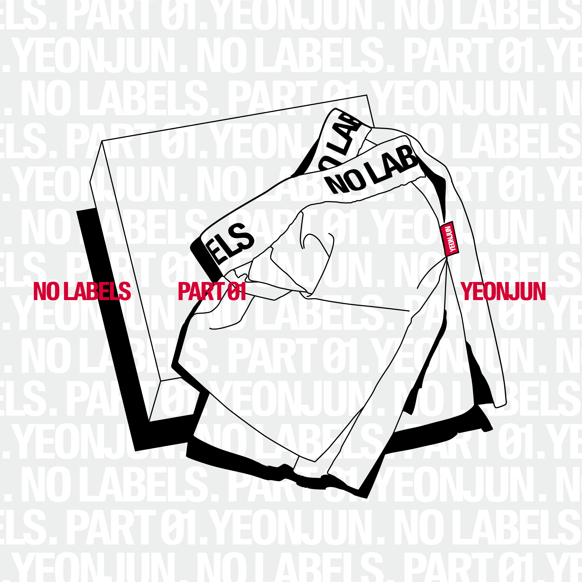 TOMORROW X TOGETHER YEONJUN -  NO LABELS: PART 01  (Trunk Shorts ver.)