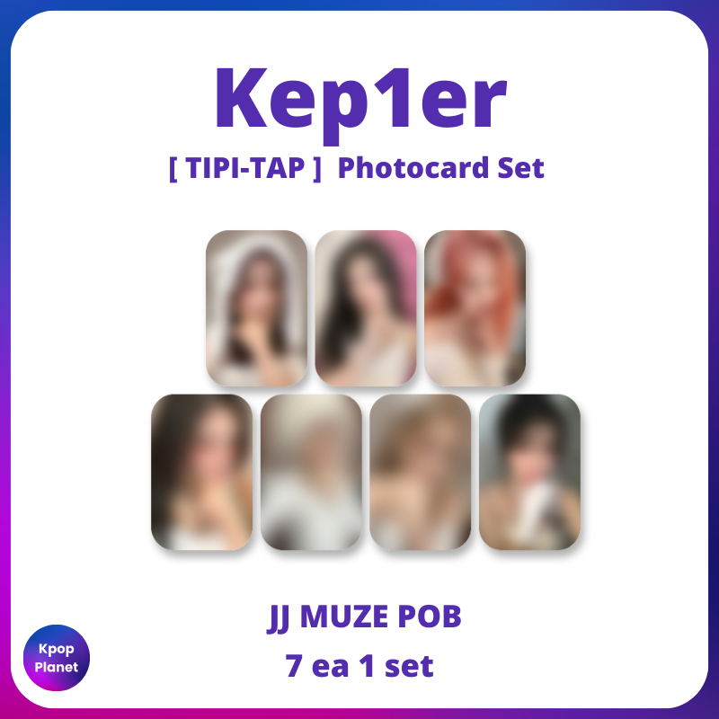 Kep1er - TIPI-TAP POB Photocard Set