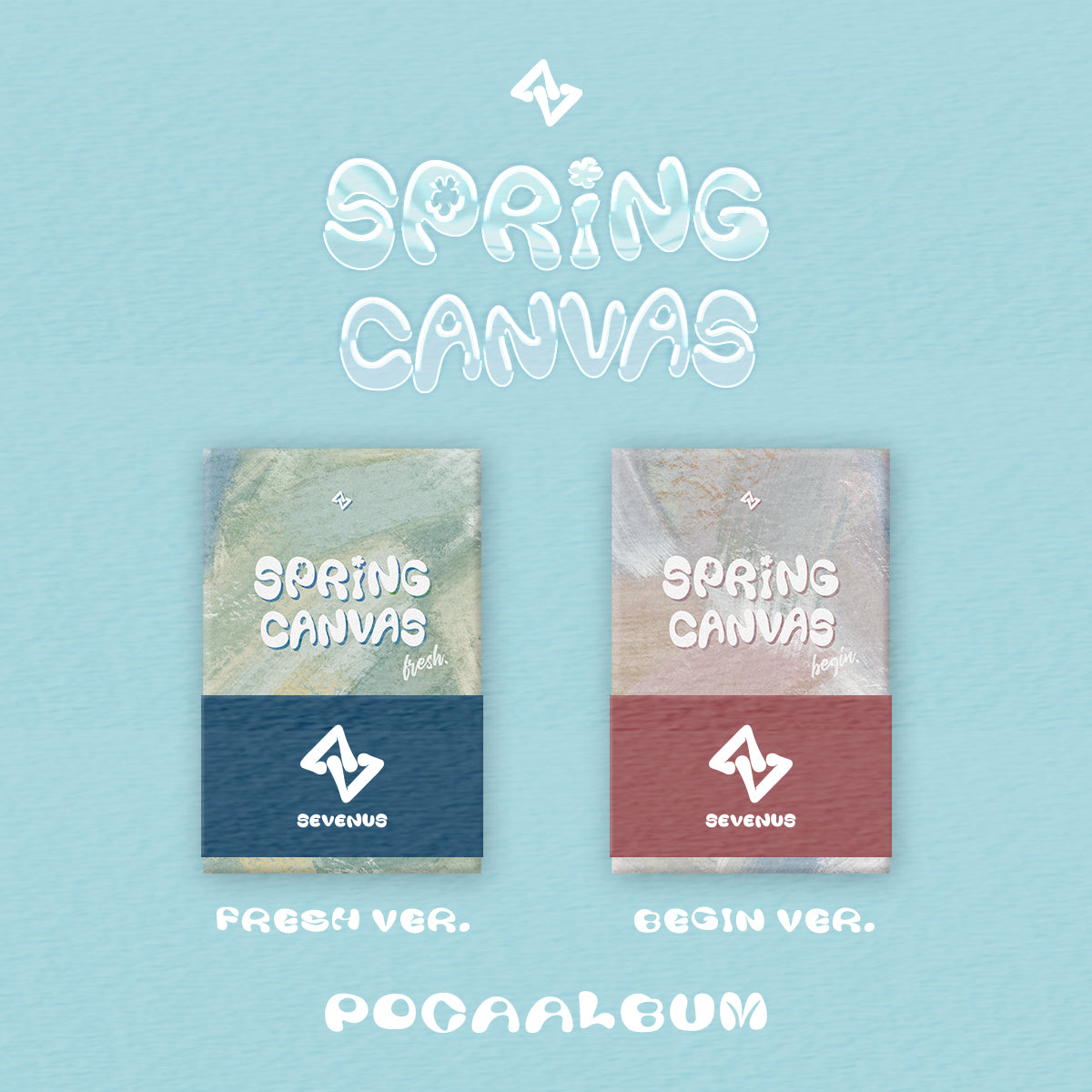 SEVENUS - SPRING CANVAS (POCAALBUM ver.)