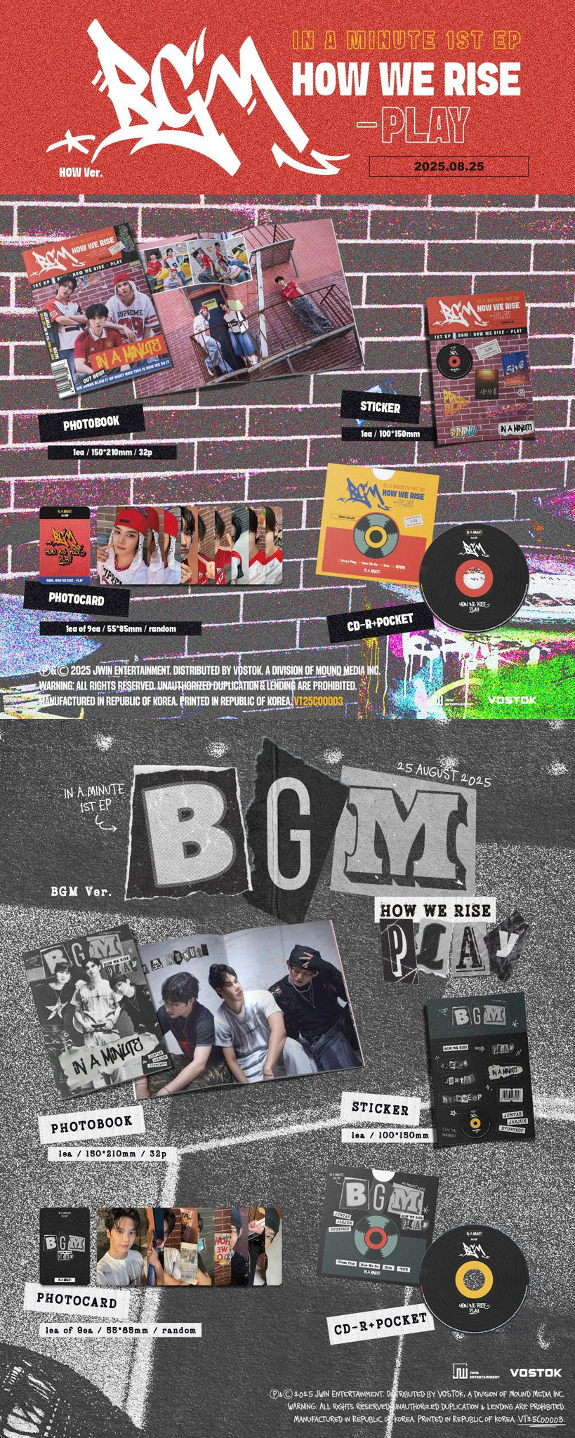 IN A MINUTE -  BGM: HOW WE RISE- PLAY