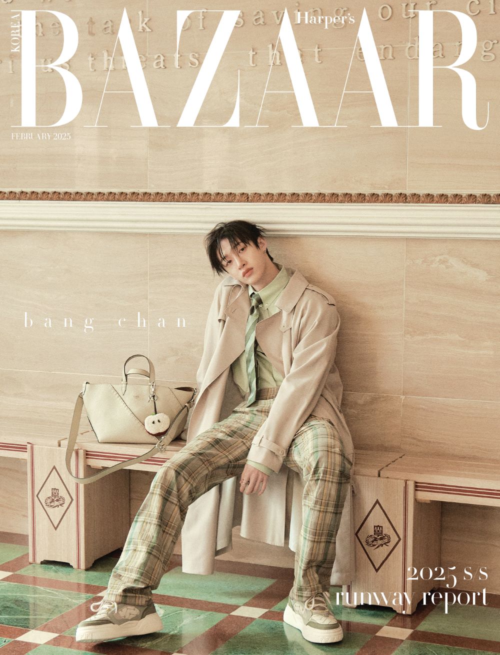 [Magazine] BAZAAR 2025.02 (Stray Kids BANG CHAN)