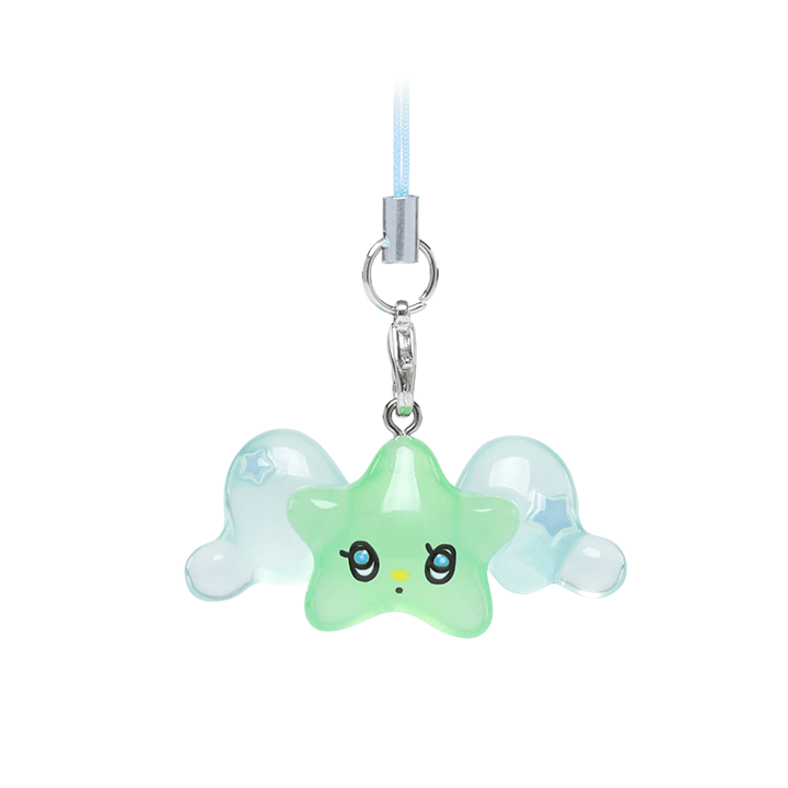 NCT WISH GLOW-IN-THE-DARK MINI WICHU KEY RING- [INTO THE WISH: Our WISH ] MD