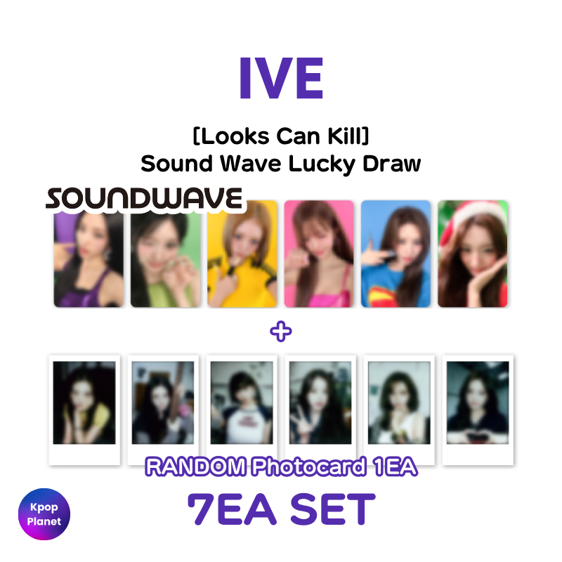 IVE Sound Wave Lucky Draw [Looks Can Kill] – Kpop Planet Global