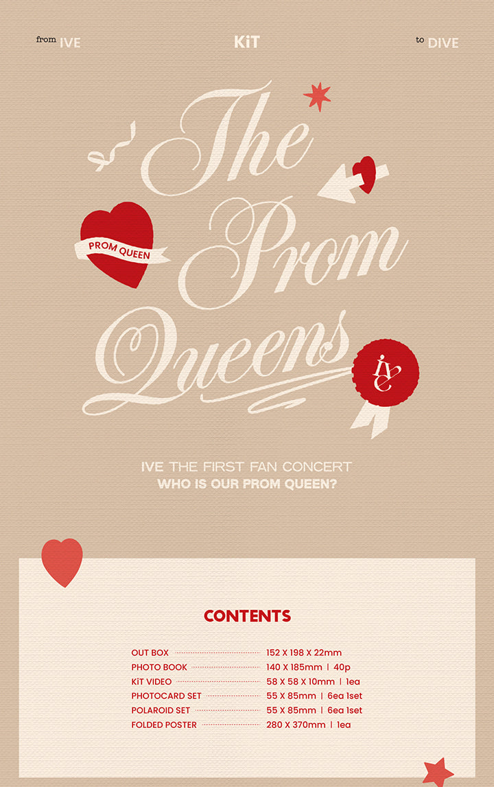 IVE - THE FIRST FAN CONCERT [ The Prom Queens ] KiT VIDEO