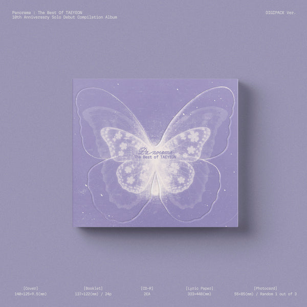 Girls' Generation SNSD TAEYEON - [ Panorama : The Best of TAEYEON ] (Digipack ver.)
