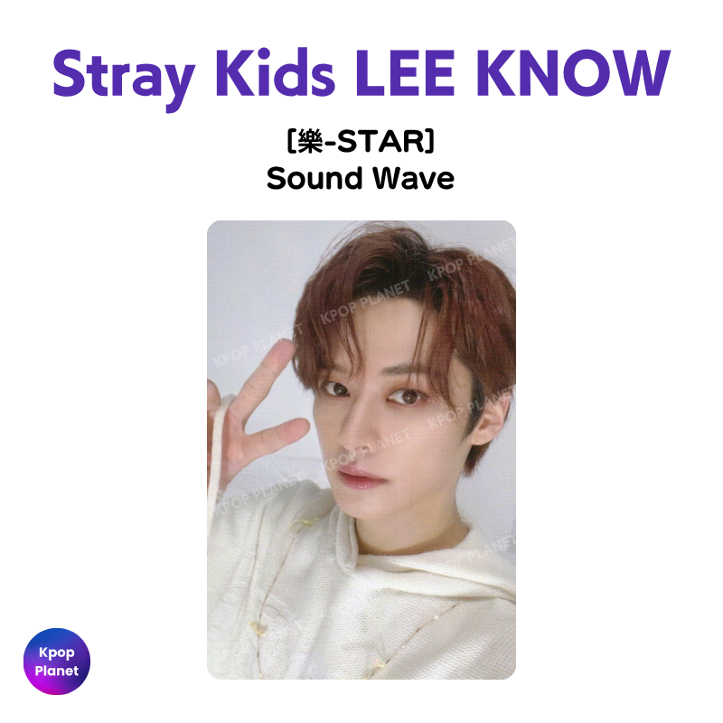 Stray Kids スキズ リノ LEVANTER soundwave Stray Kids LEE KNOW Photocard [ 樂-STAR ] Sound Wave – Kpop Planet