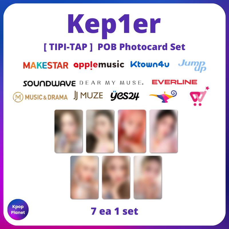 Kep1er - TIPI-TAP POB Photocard Set