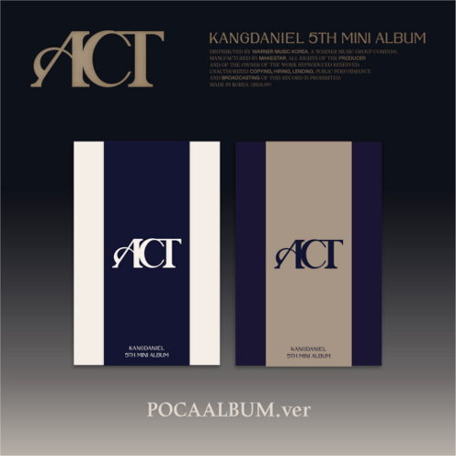 KANG DANIEL - ACT (POCAALBUM ver.)