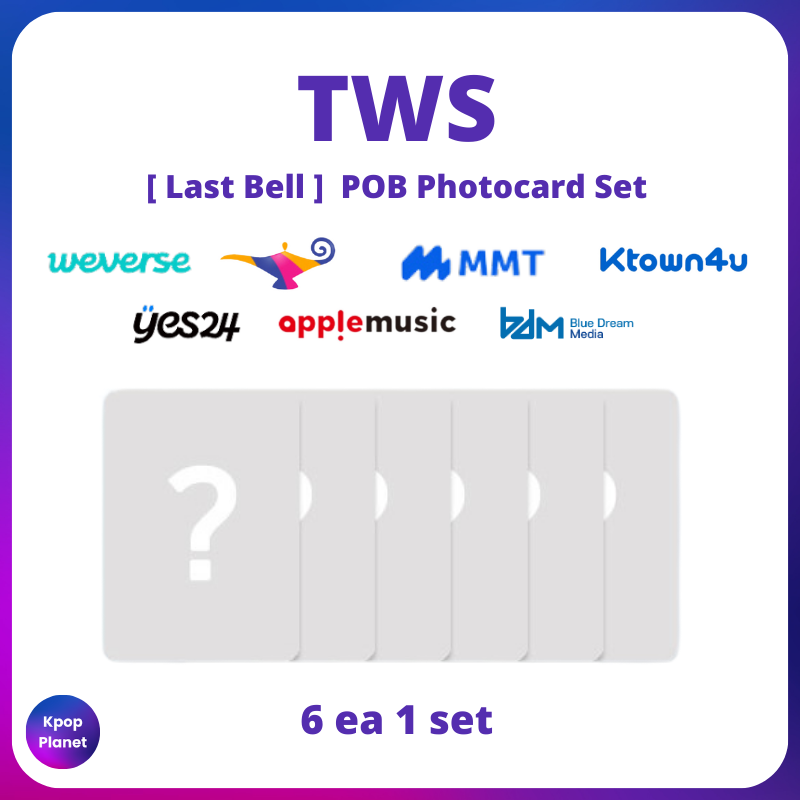 TWS - Last Bell POB Photocard Set