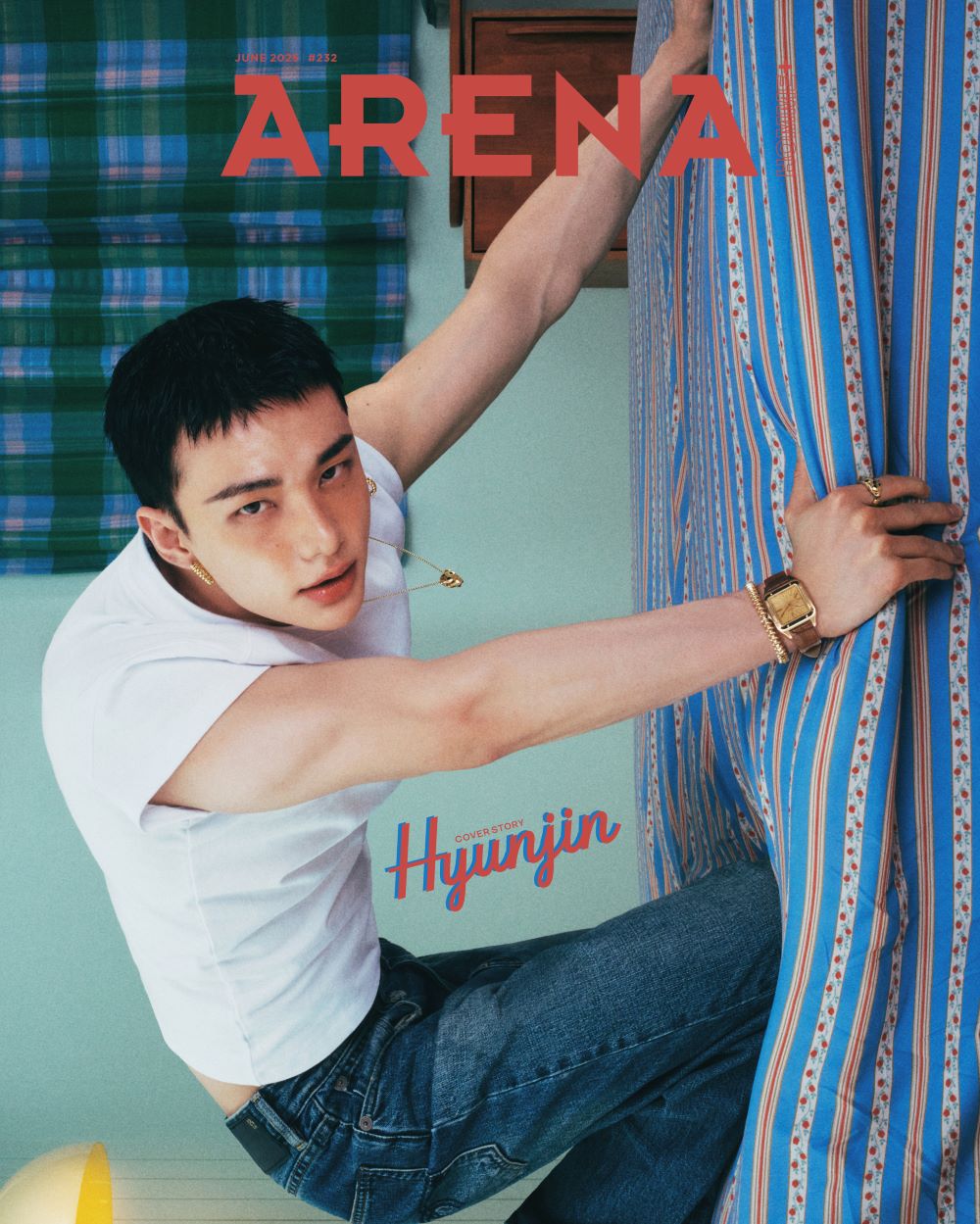 [Magazine] ARENA HOMME+ 2025.06 (STRAYKIDS HYUNJIN)