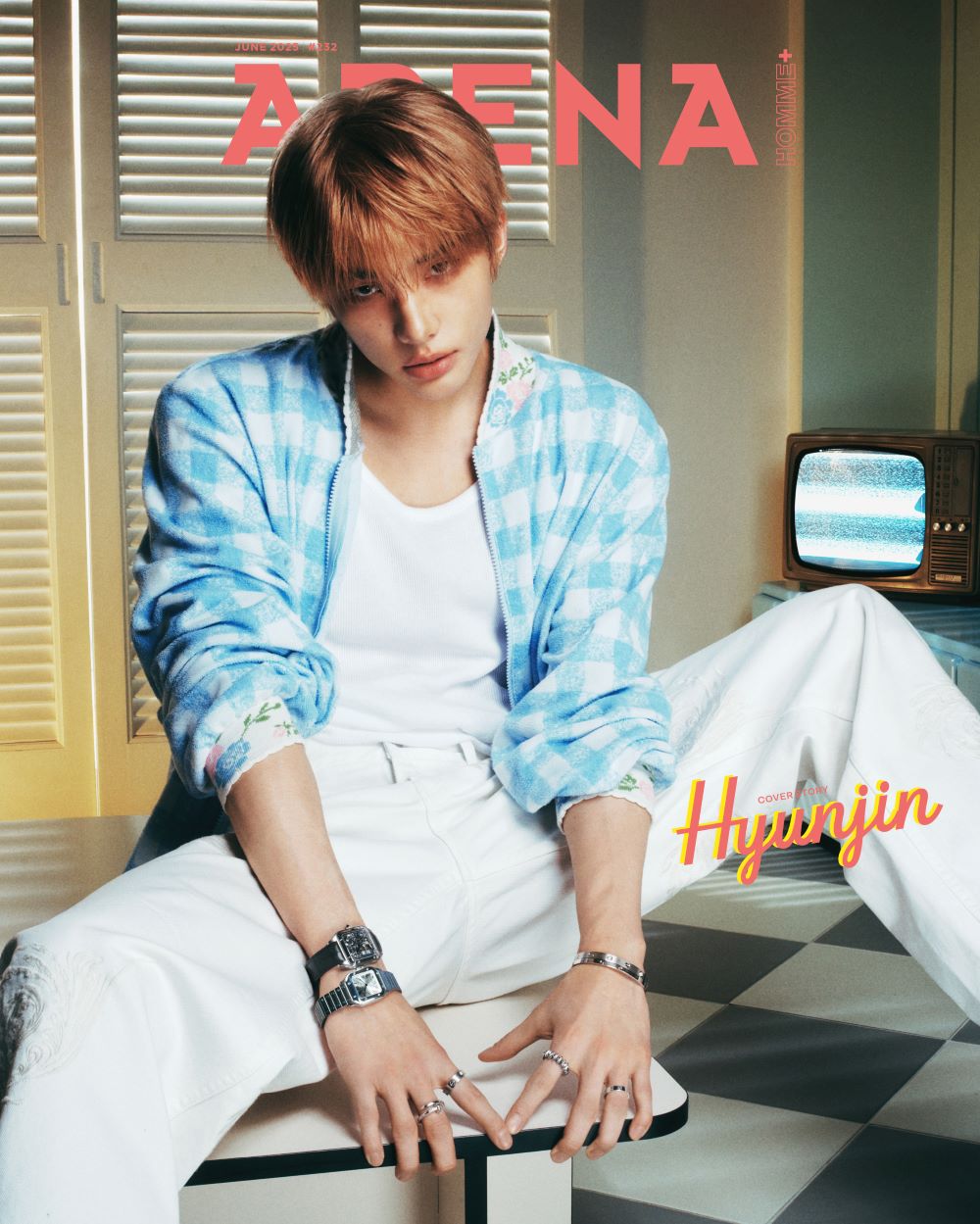 [Magazine] ARENA HOMME+ 2025.06 (STRAYKIDS HYUNJIN)