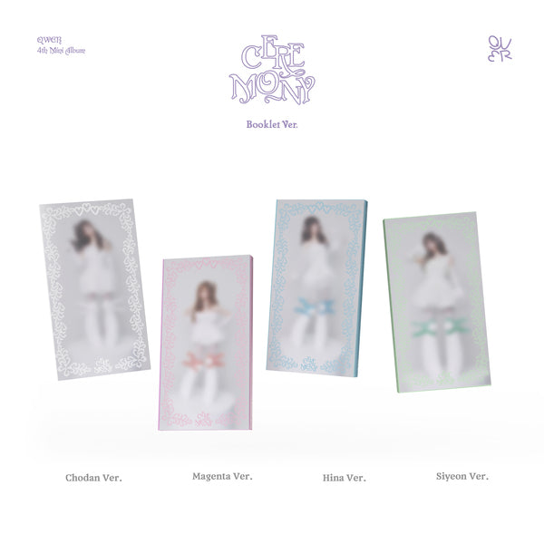 QWER - CEREMONY (Booklet ver.) – Kpop Planet Global