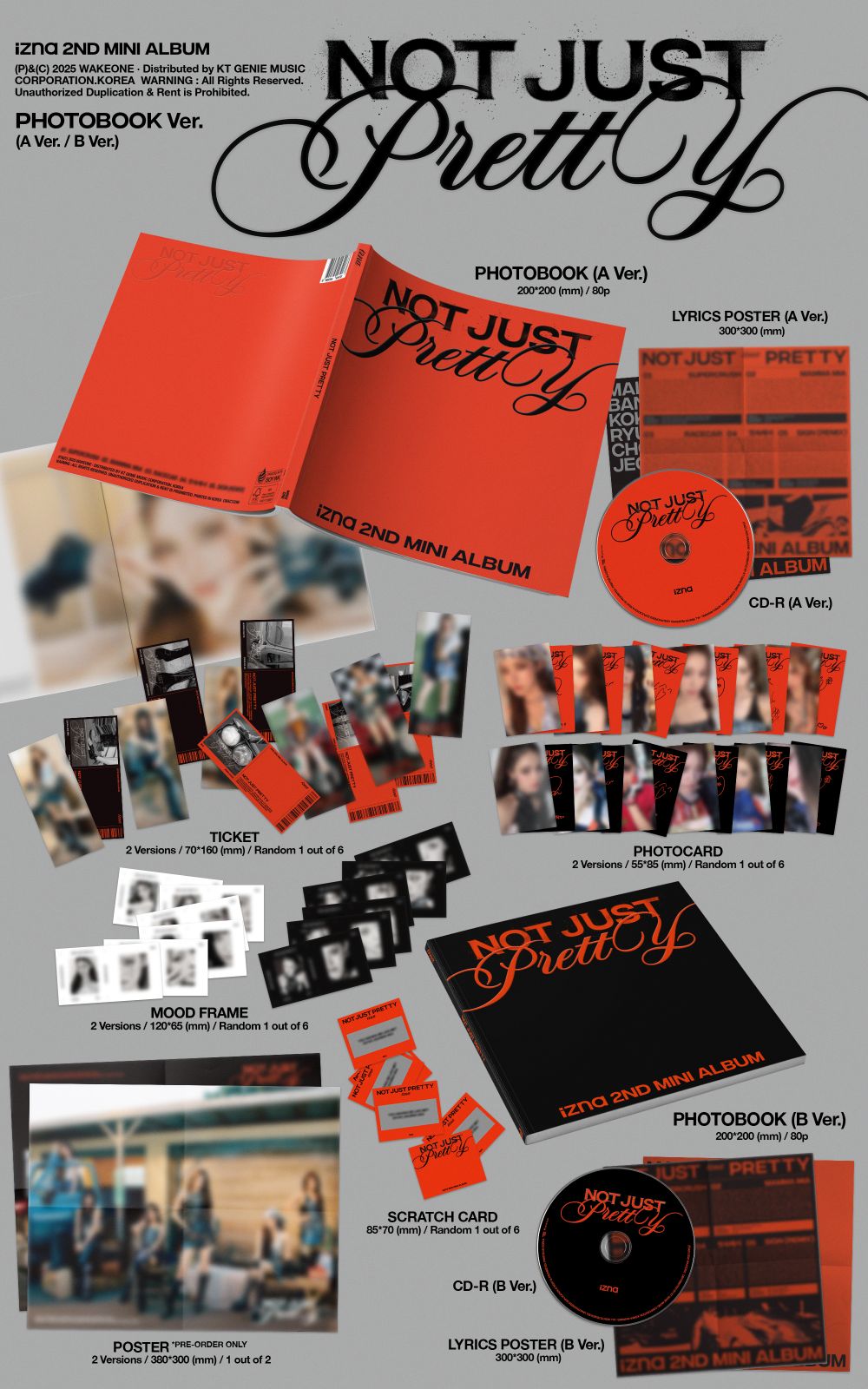 izna - Not Just Pretty  (Photo Book ver.)