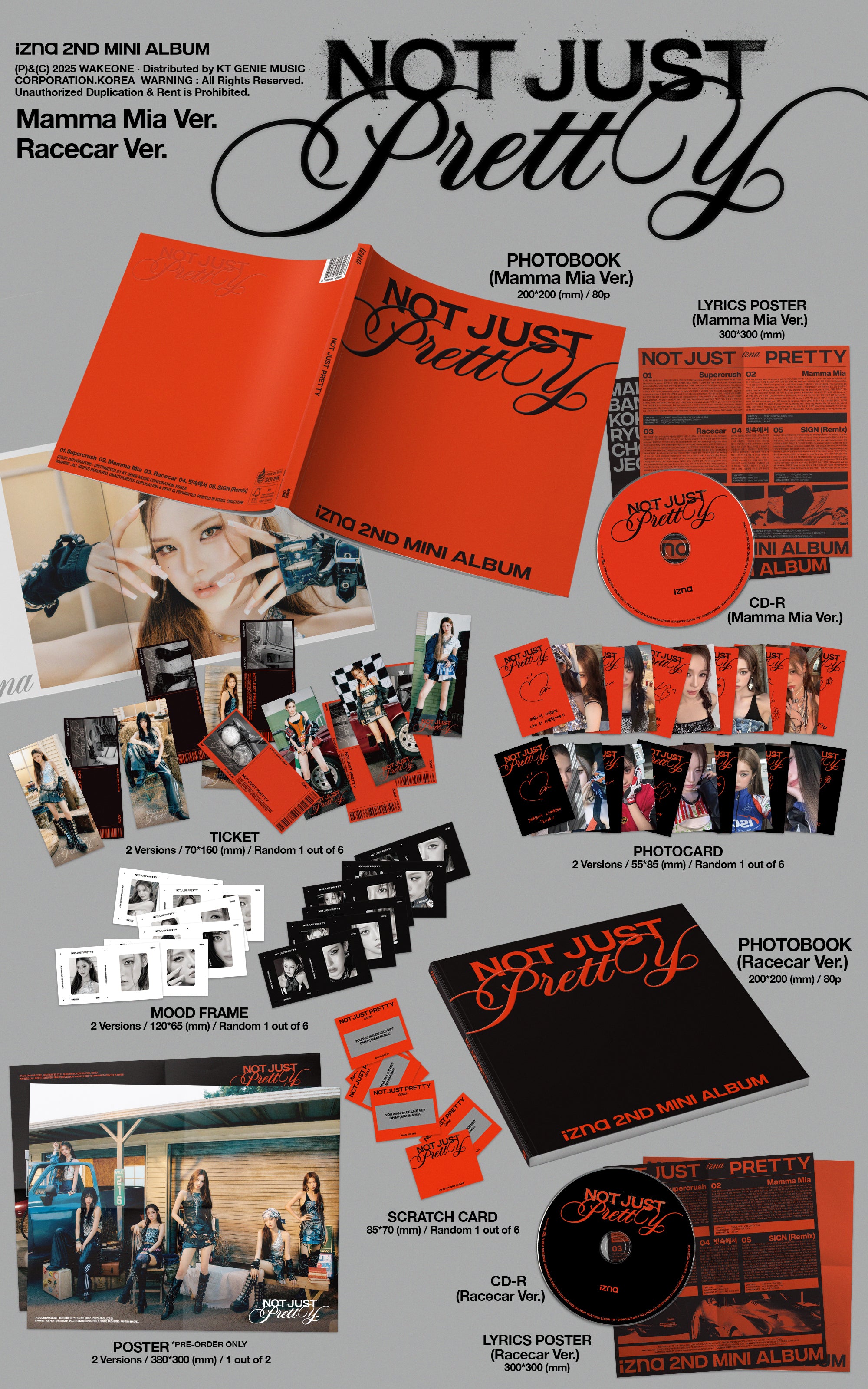 Izna 新品未開封　NOT JUST PRETTY アルバム izna - Not Just Pretty (Photo Book ver.) – Kpop Planet Global