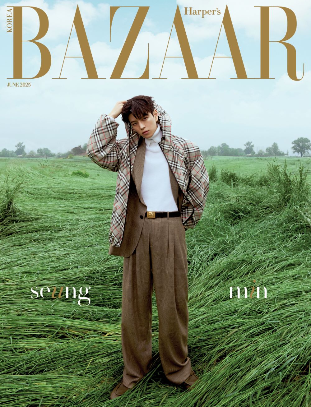[Magazine] BAZZAR 2025.06 (STRAYKIDS SEUNGMIN)