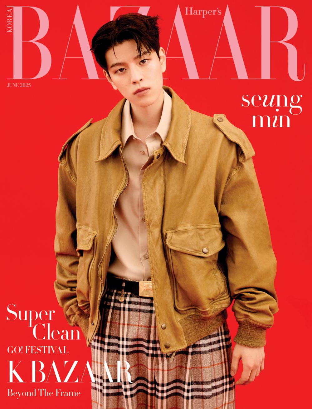 [Magazine] BAZZAR 2025.06 (STRAYKIDS SEUNGMIN)