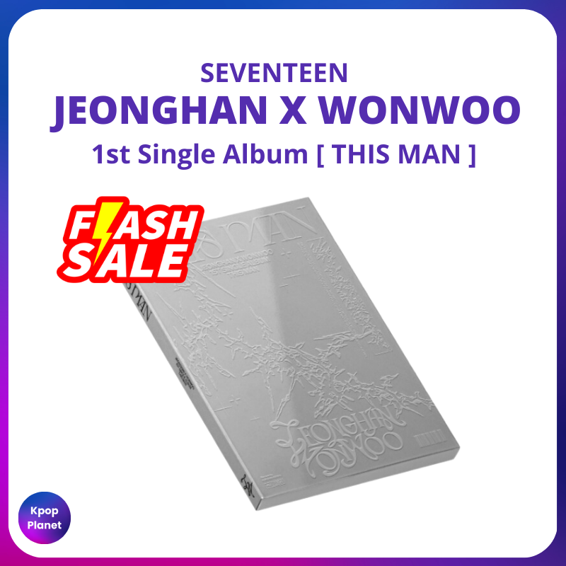 SEVENTEEN JEONGHAN X WONWOO - THIS MAN (Discounted, Album Only)