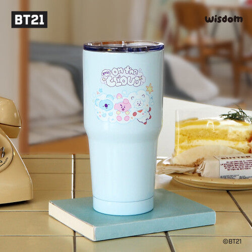 BT21 ON THE CLOUD Stainless Tumbler 580ml BLUE ver.