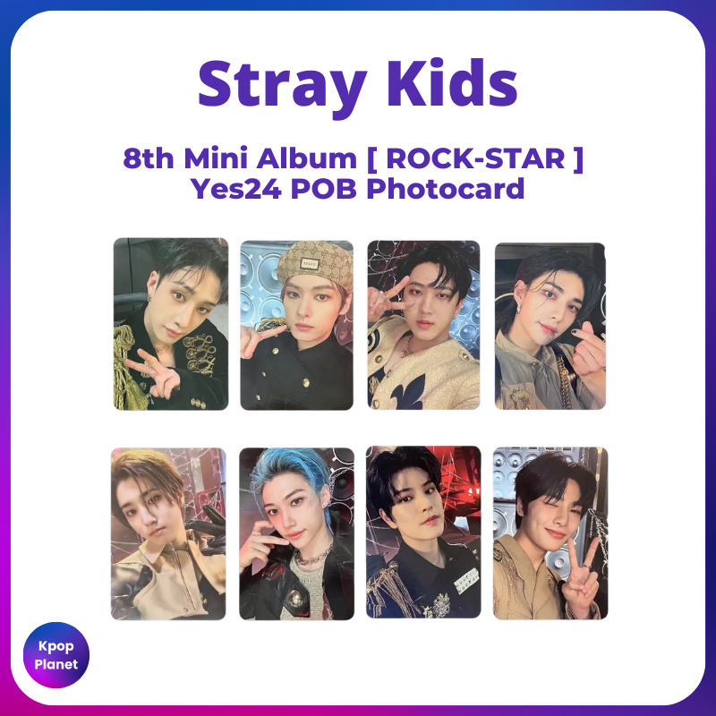 Stray Kids - ROCK-STAR Yes24 POB Photocard