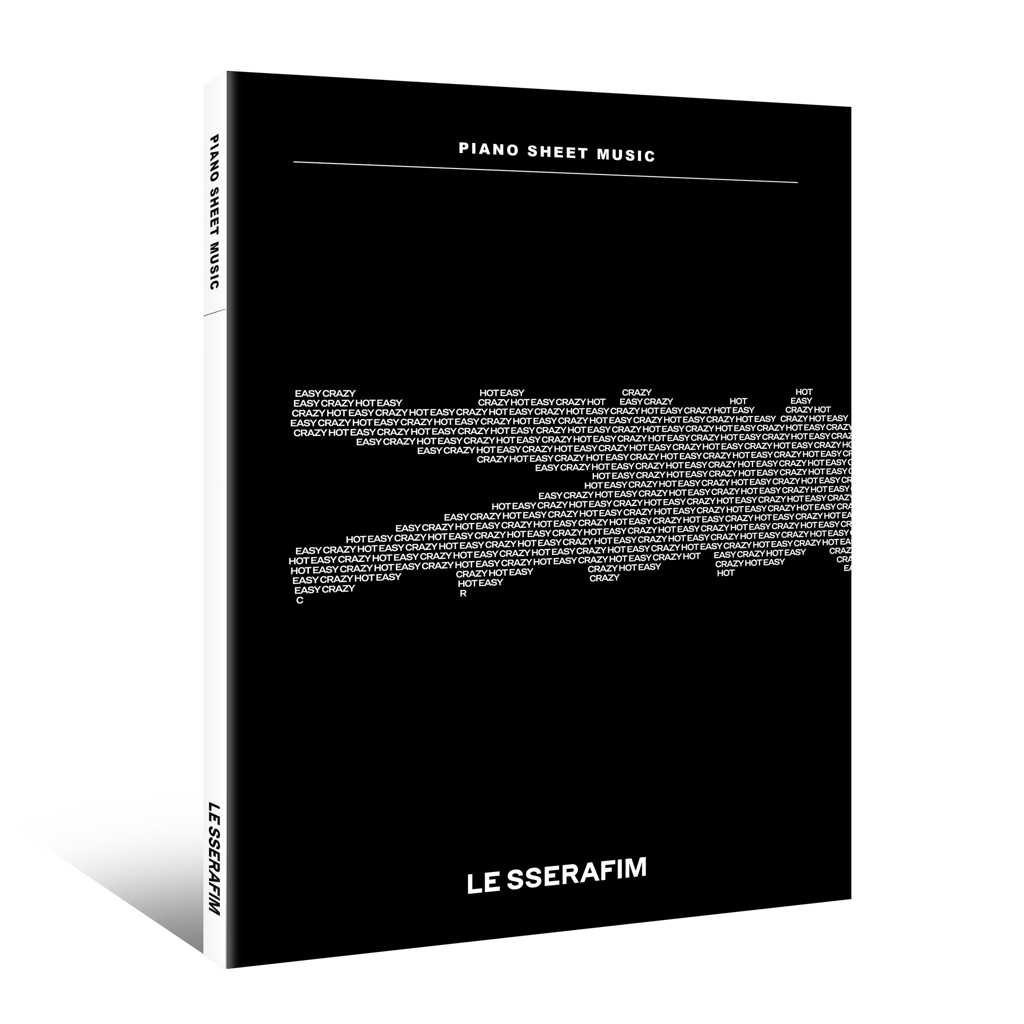 LE SSERAFIM - PIANO SHEET MUSIC: LE SSERAFIM (Package)