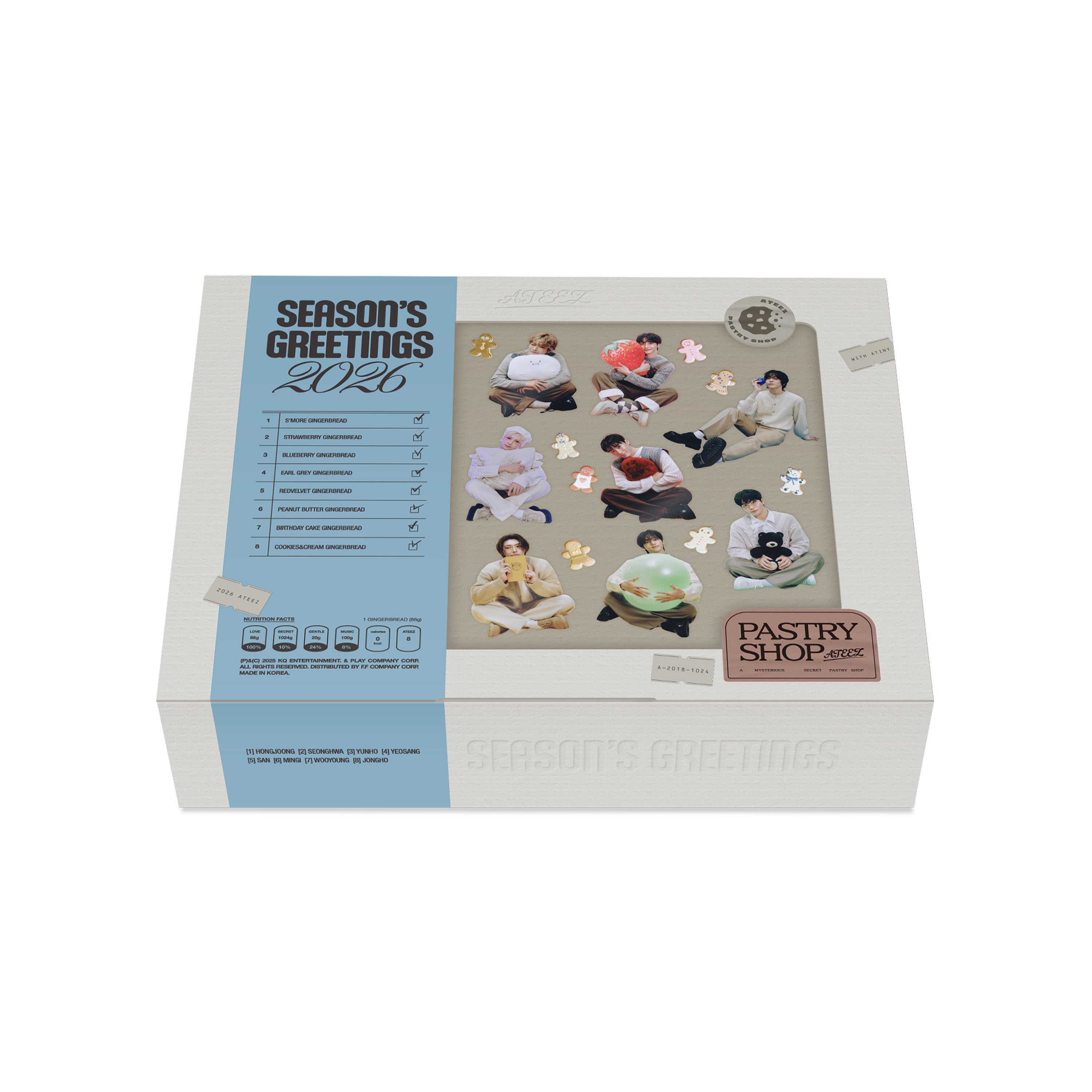 ATEEZ - 2026 SEASON'S GREETINGS – Kpop Planet Global