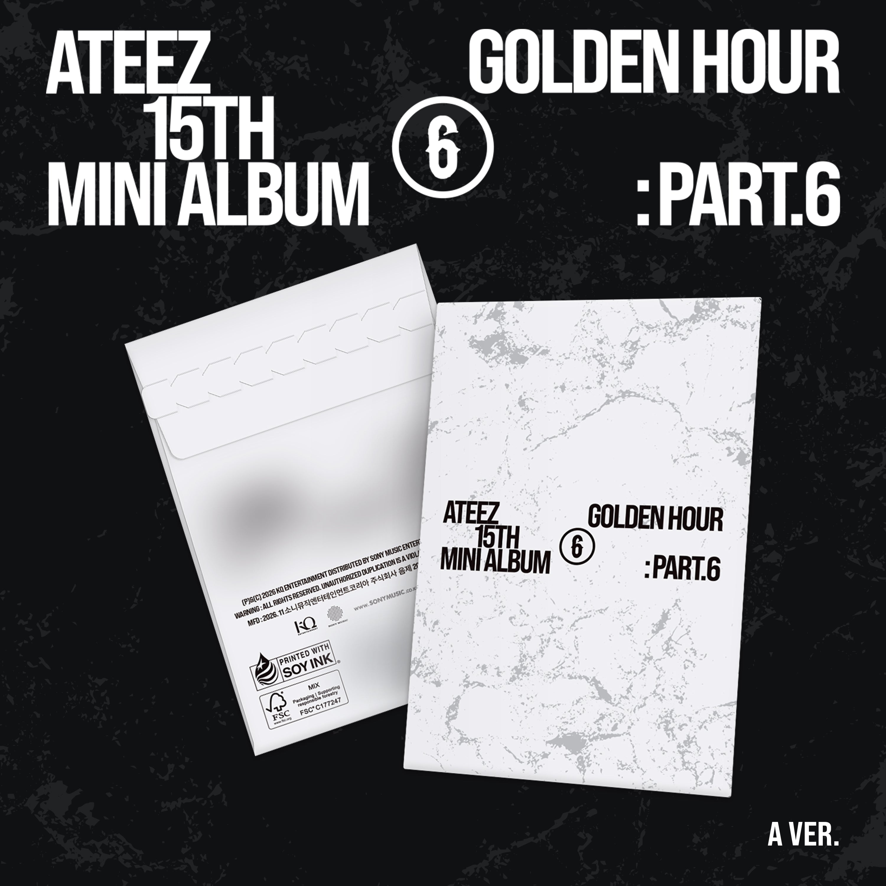 ATEEZ - GOLDEN HOUR : Part.6 (POCAALBUM ver.) – Kpop Planet Global