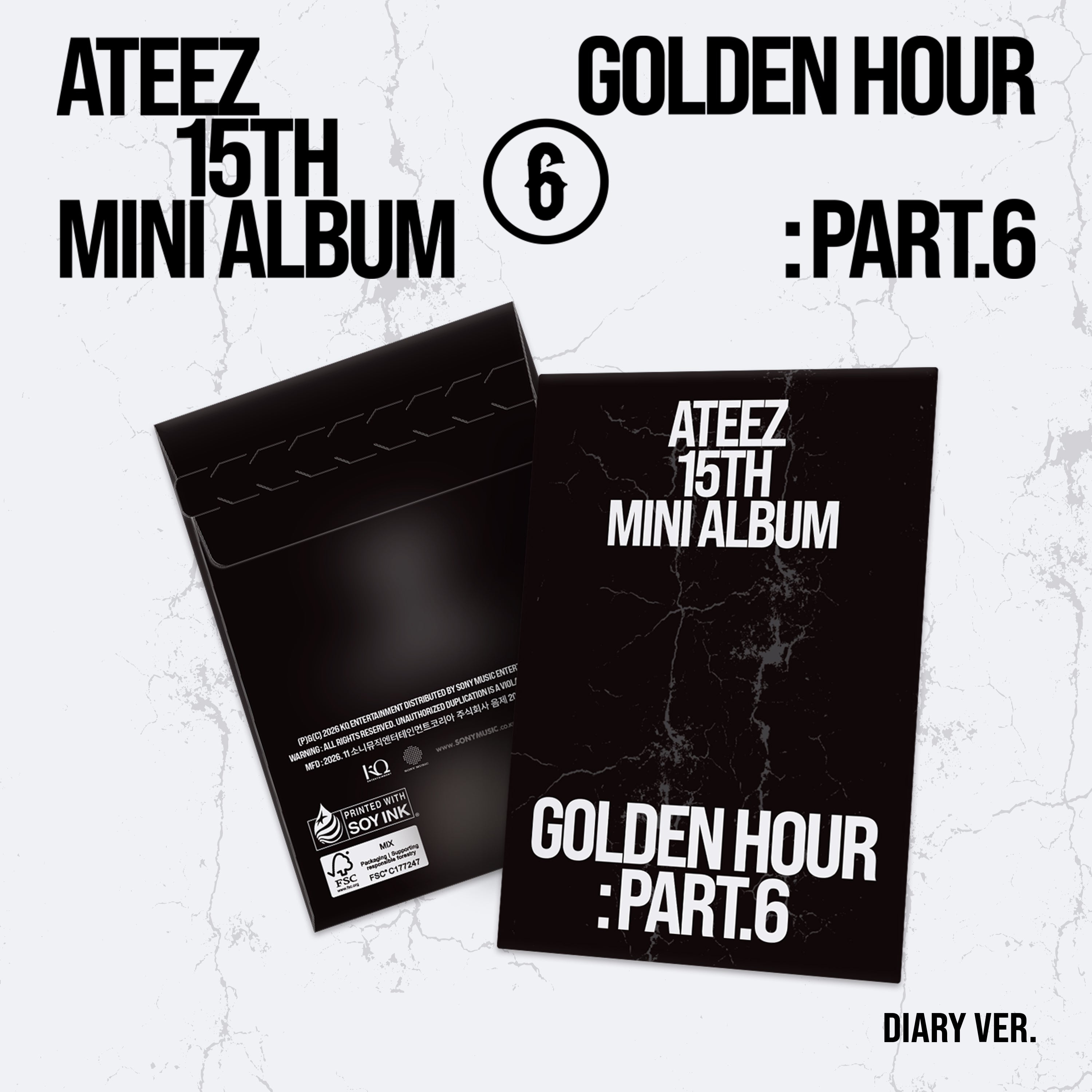 ATEEZ - GOLDEN HOUR : Part.6 (POCAALBUM ver.) – Kpop Planet Global