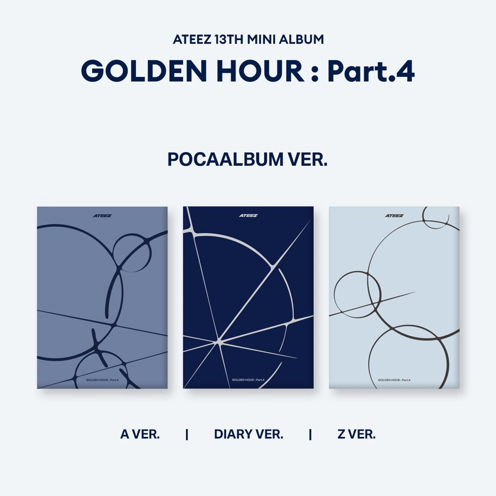 ATEEZ - GOLDEN HOUR : Part.4 (POCAALBUM ver.) – Kpop Planet Global