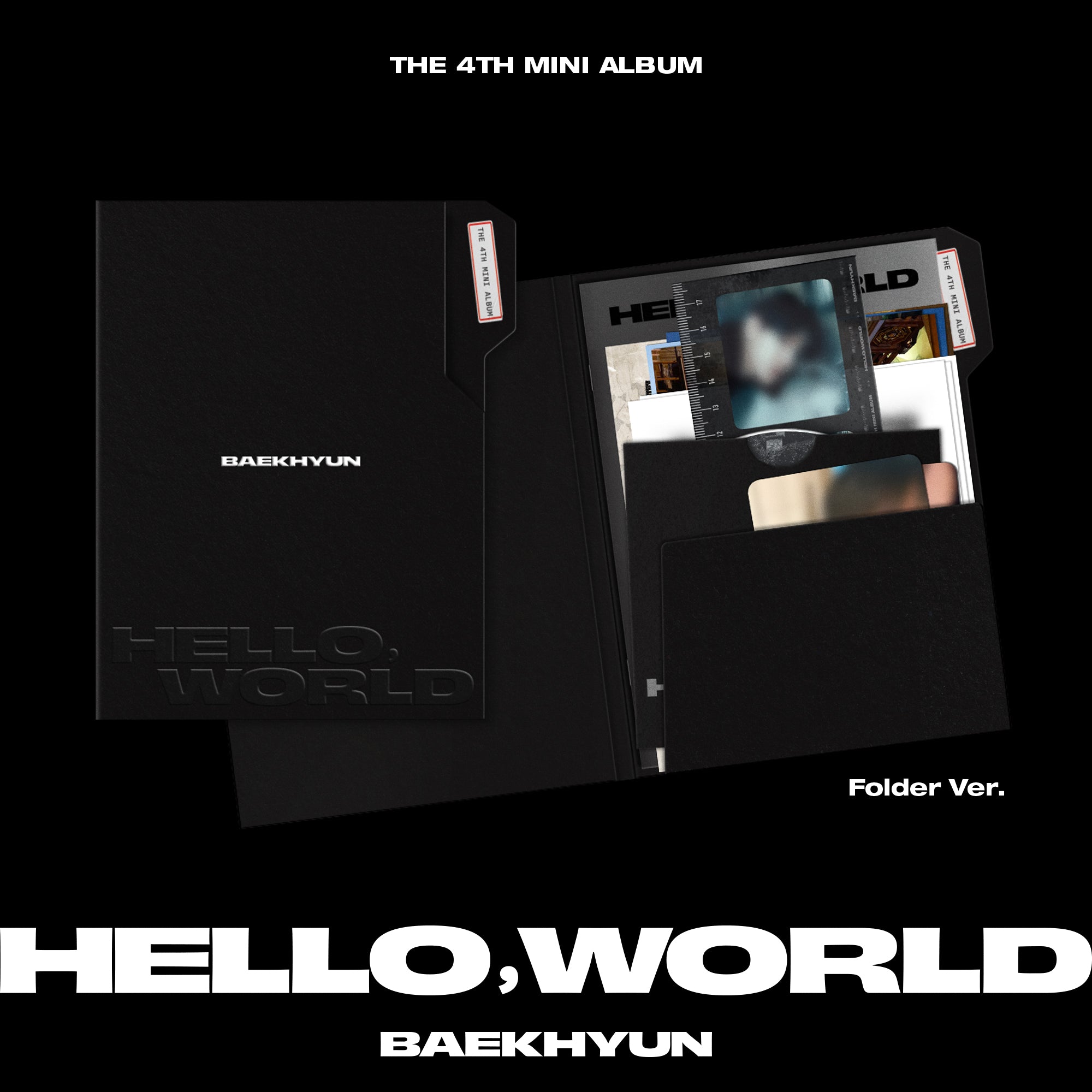 EXO BAEKHYUN - Hello, World (Folder ver.)