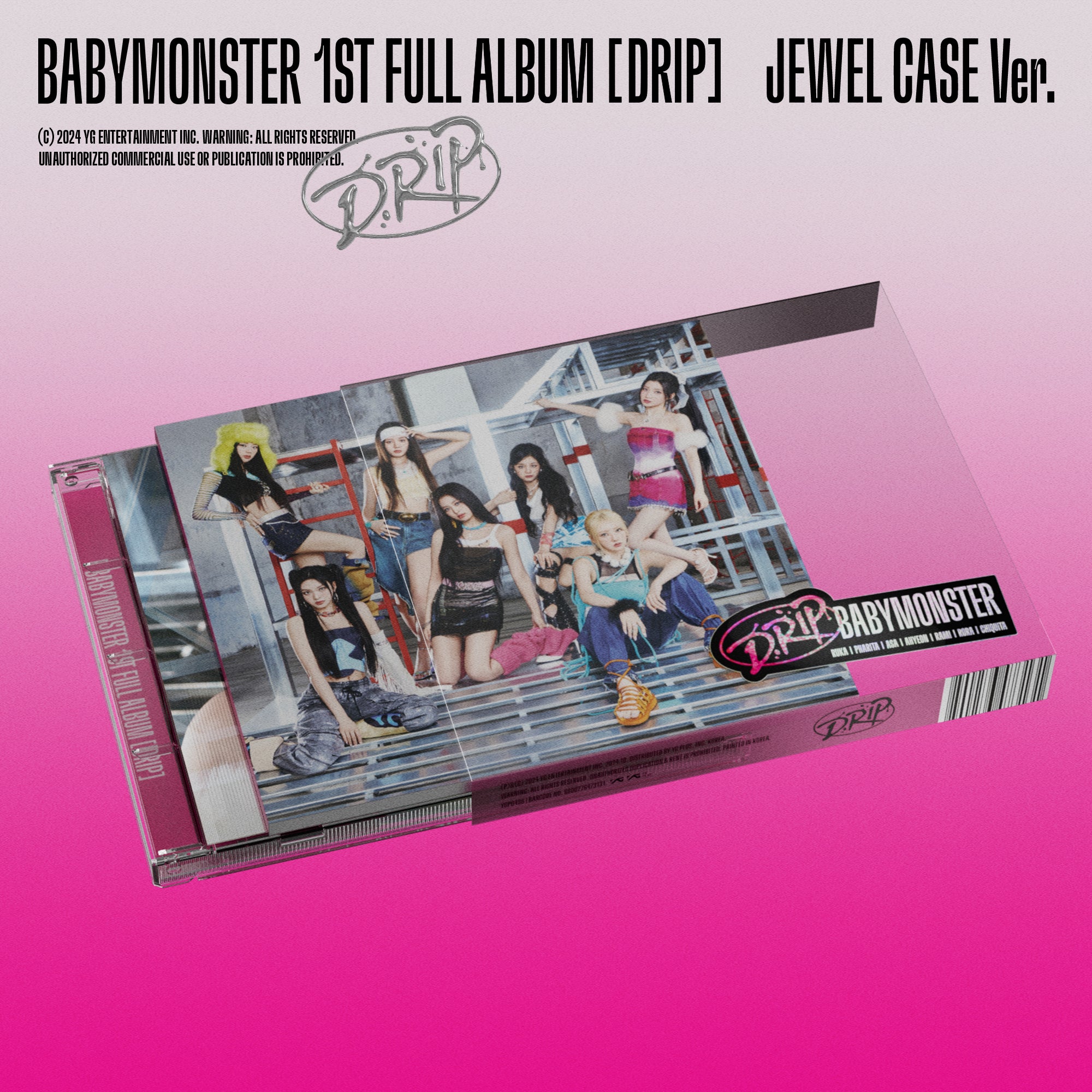 BABYMONSTER - DRIP (Jewel Case ver.)