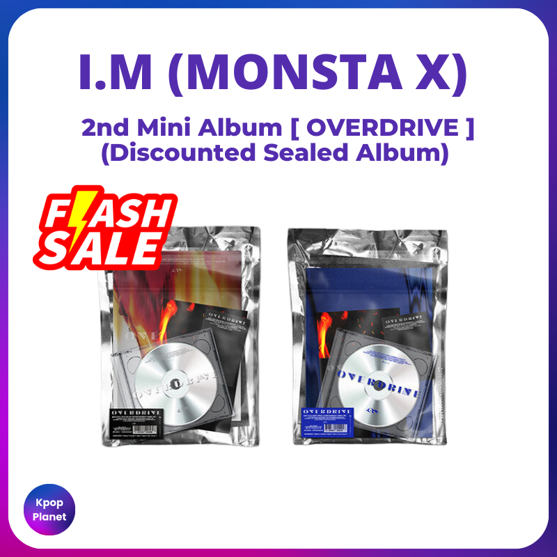 MONSTA X I.M - OVERDRIVE (Discounted Sealed Album)