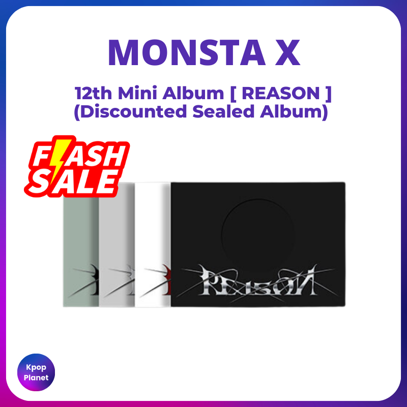 MONSTA X - REASON (Discounted Sealed Album)