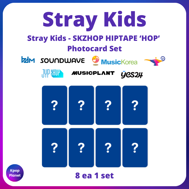 Stray Kids - SKZHOP HIPTAPE ‘HOP’ POB Photocard Set