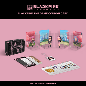 BLACKPINK THE GAME COUPON CARD – Kpop Planet Global