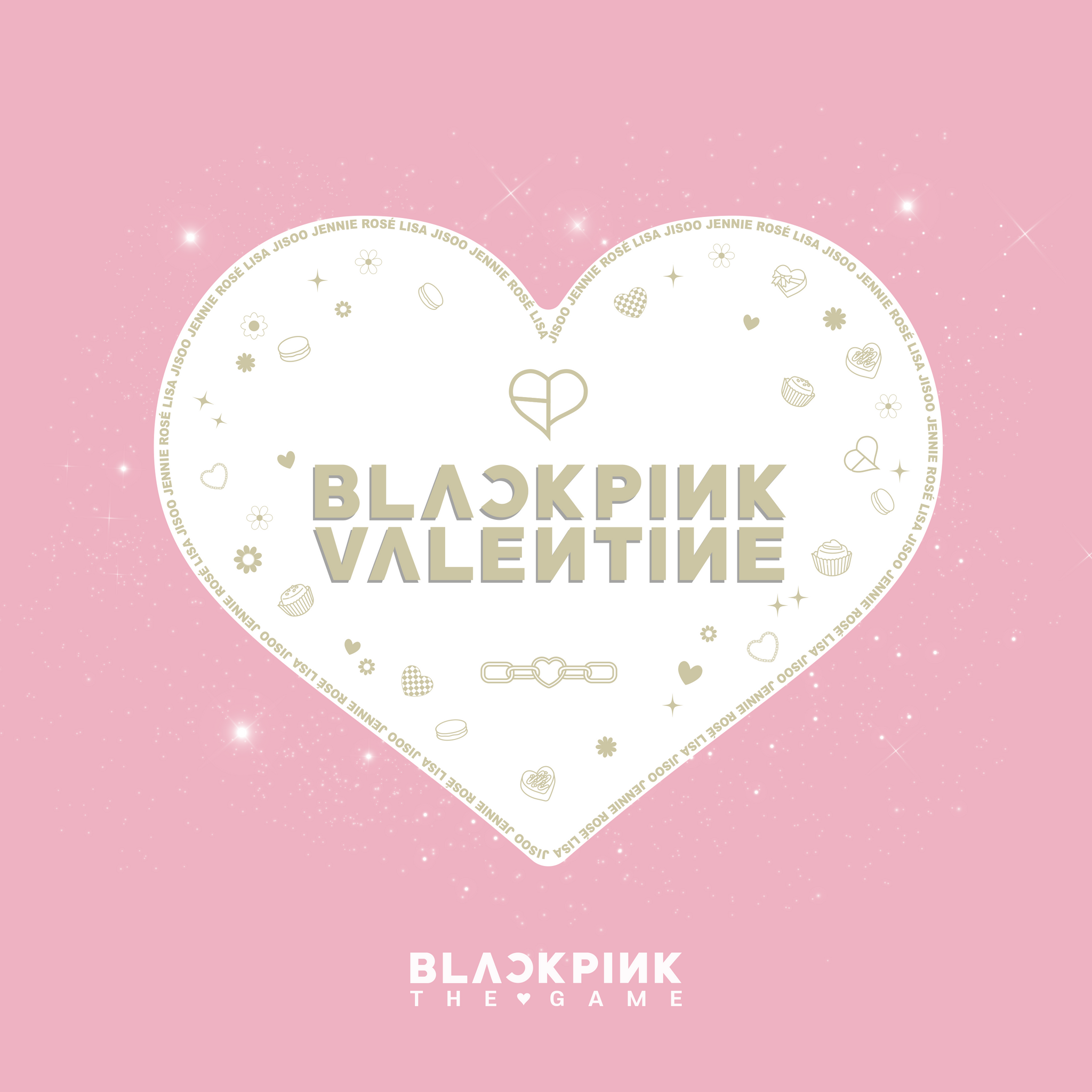 BLACKPINK THE GAME PHOTOCARD COLLECTION (LOVELY VALENTINE EDITION)