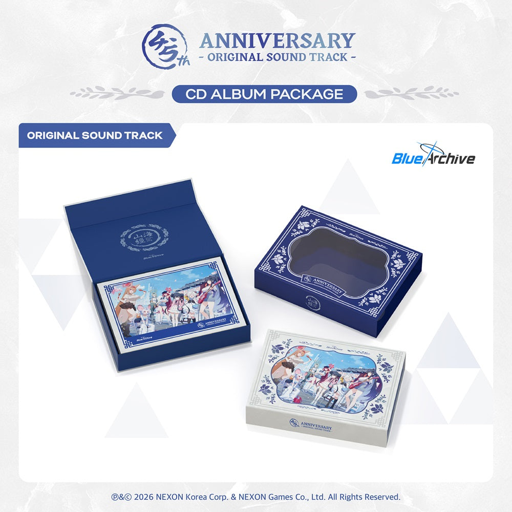 BLUE ARCHIVE 4.5th ANNIVERSARY OST (CD Album Package) – Kpop