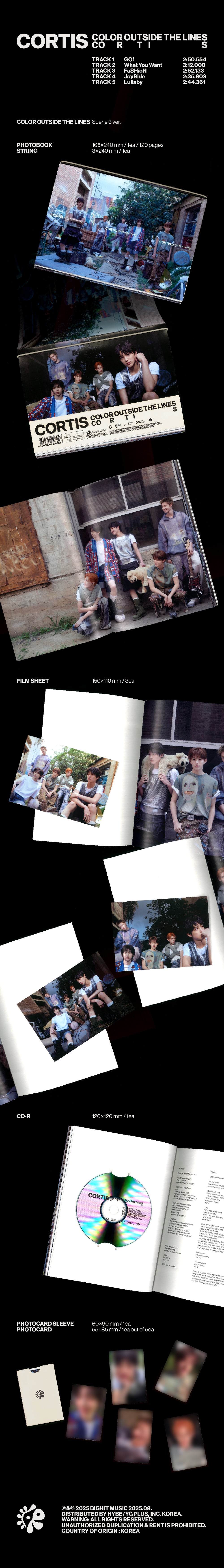 CORTIS - COLOR OUTSIDE THE LINES – Kpop Planet Global