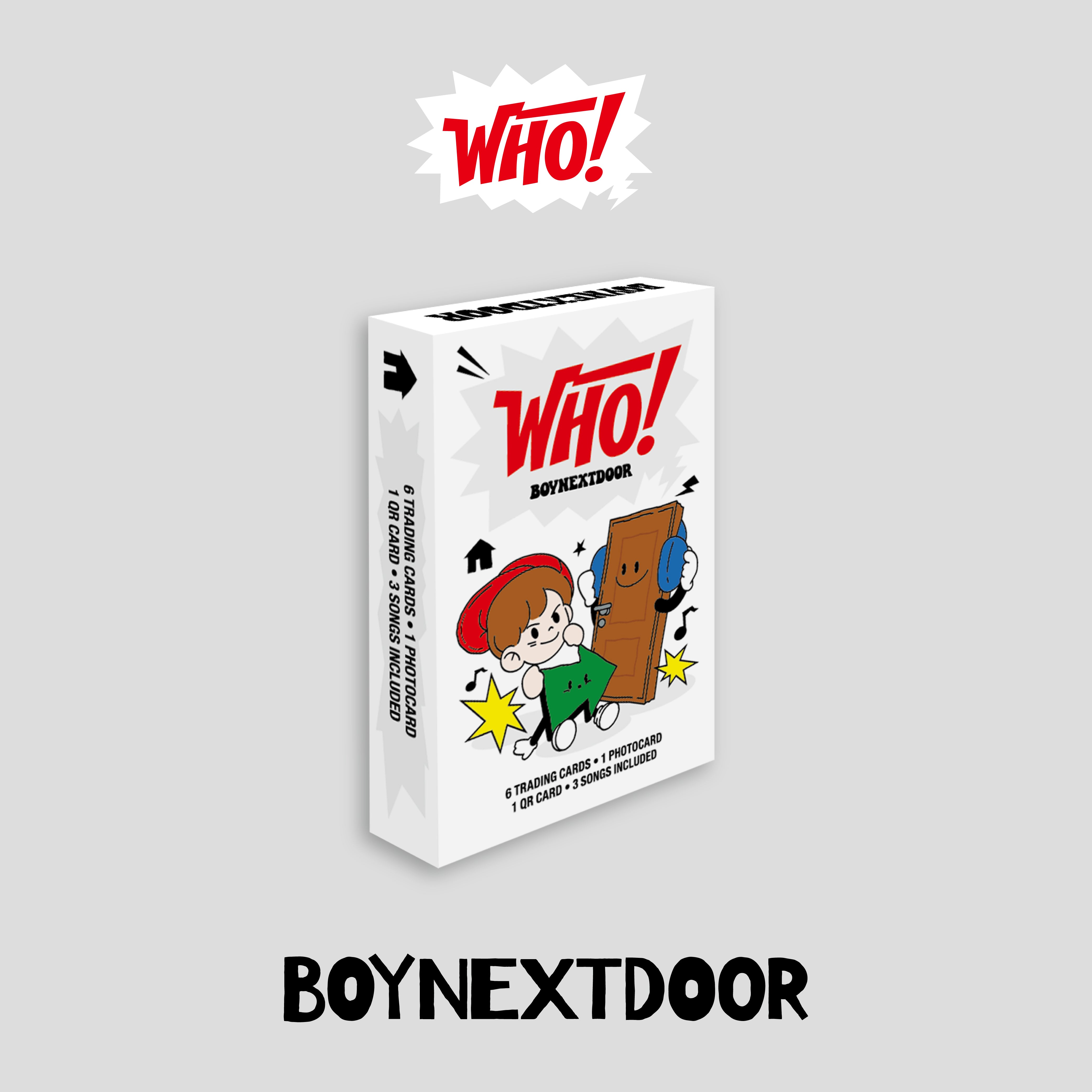 boynextdoor  weverse ６枚セット　チャンイ BOYNEXTDOOR – 'WHO!' (Weverse Albums ver.) – Kpop Planet Global
