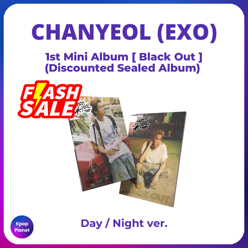 EXO CHANYEOL - Black Out (Photo Book ver.) (Discounted Sealed Album)