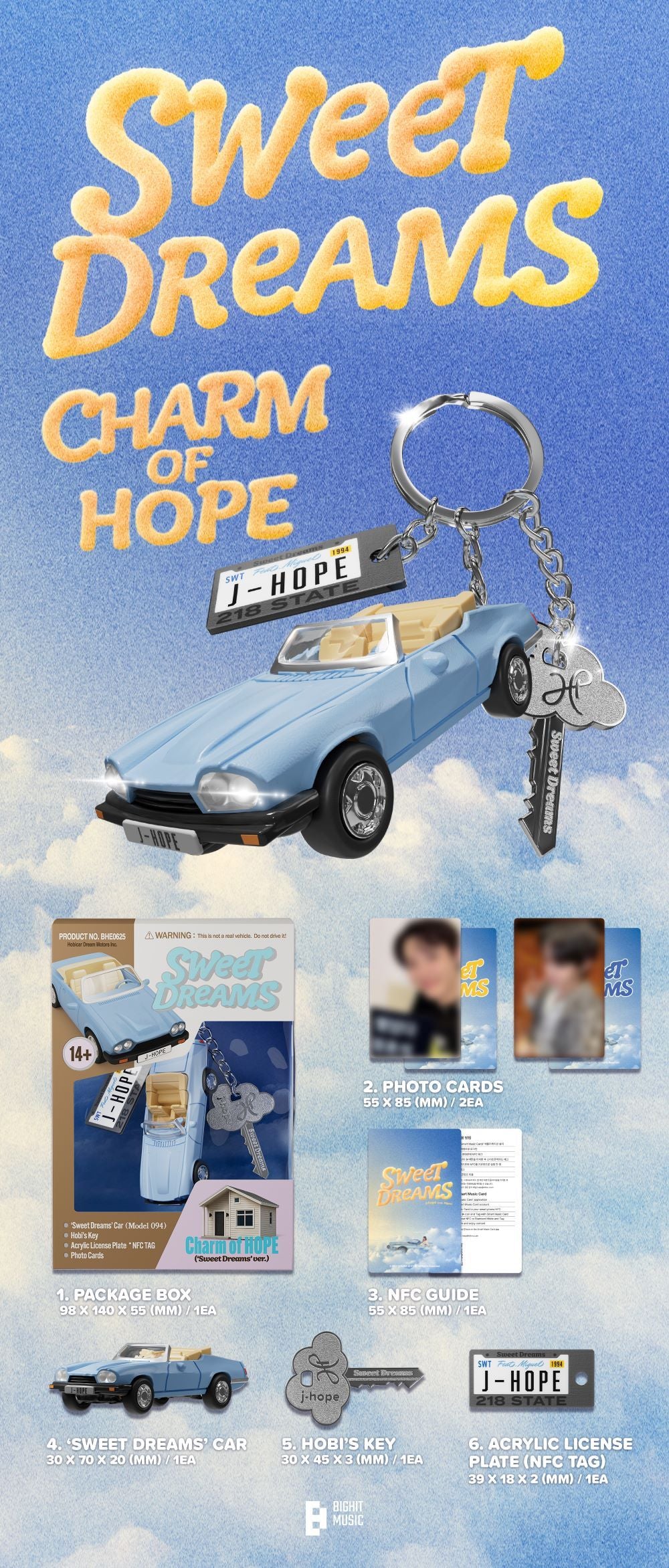 BTS j-hope - Charm of HOPE ('Sweet Dreams' ver.) – Kpop Planet