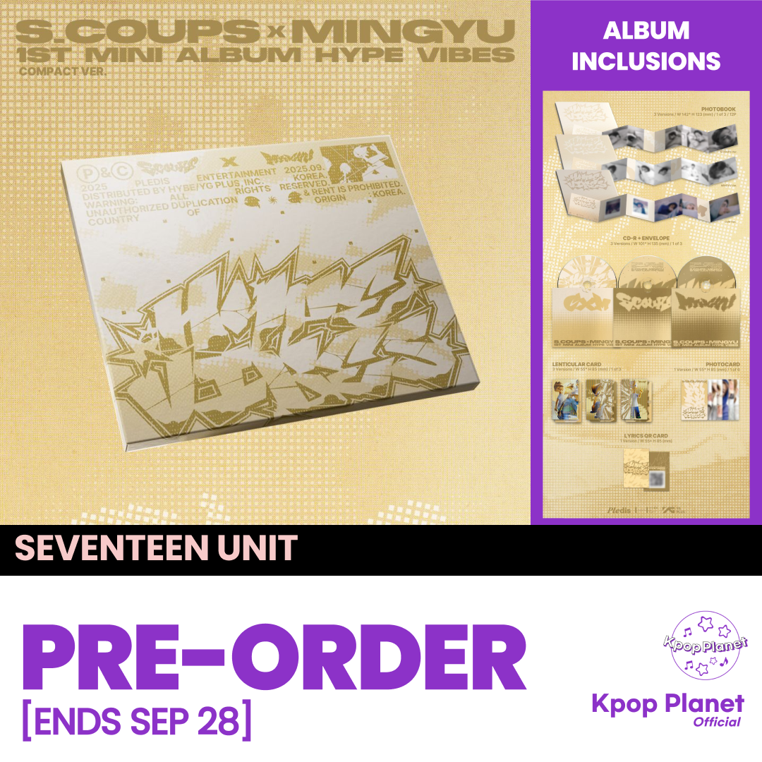 SEVENTEEN S.COUPS X MINGYU - HYPE VIBES (COMPACT ver.)