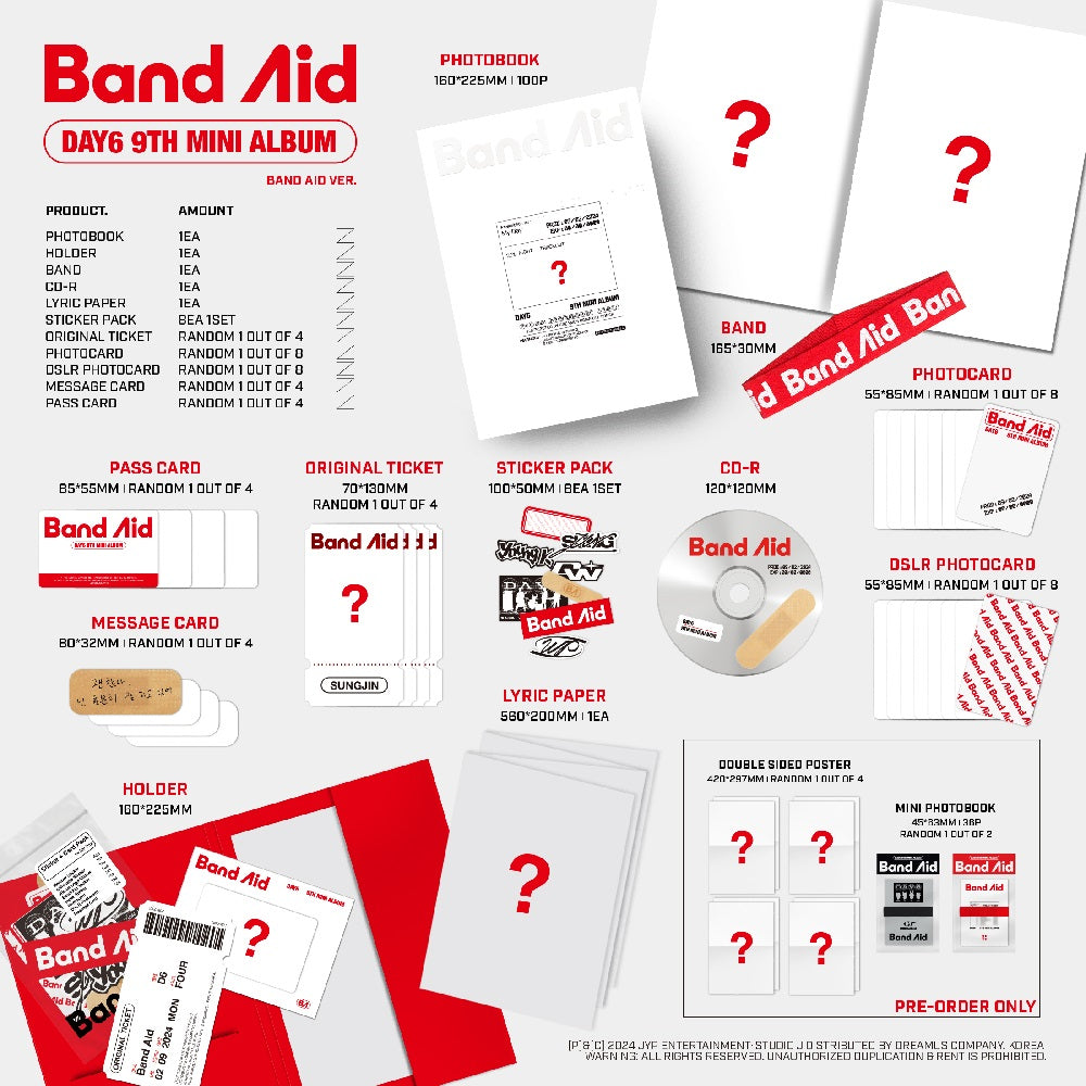 DAY6 Band Aid Kpop Planet day6-band-aid-kpop-planet